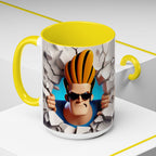 Johnny Bravo Breakthrough Coffee Mug (11oz & 15oz)
