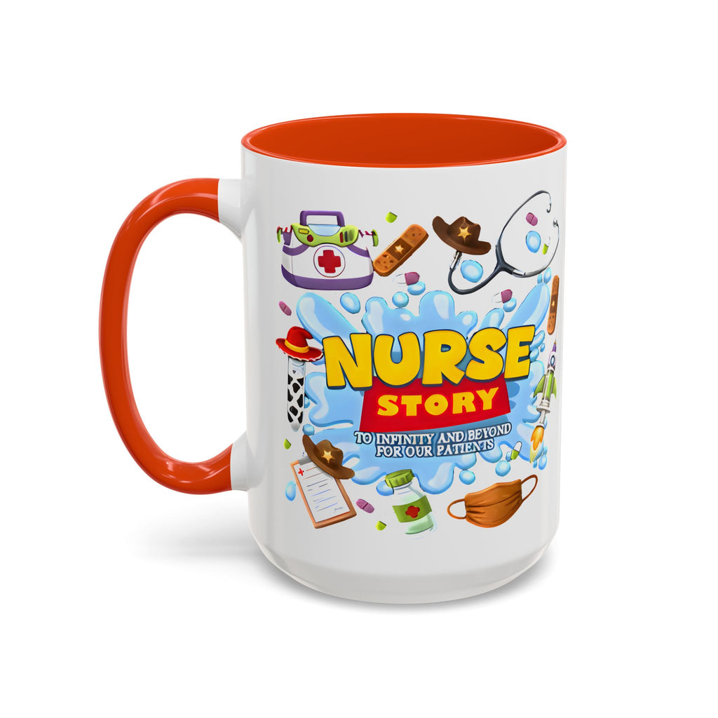 Nurse Story Coffee Mug – Fun Medical Theme 11oz/15oz