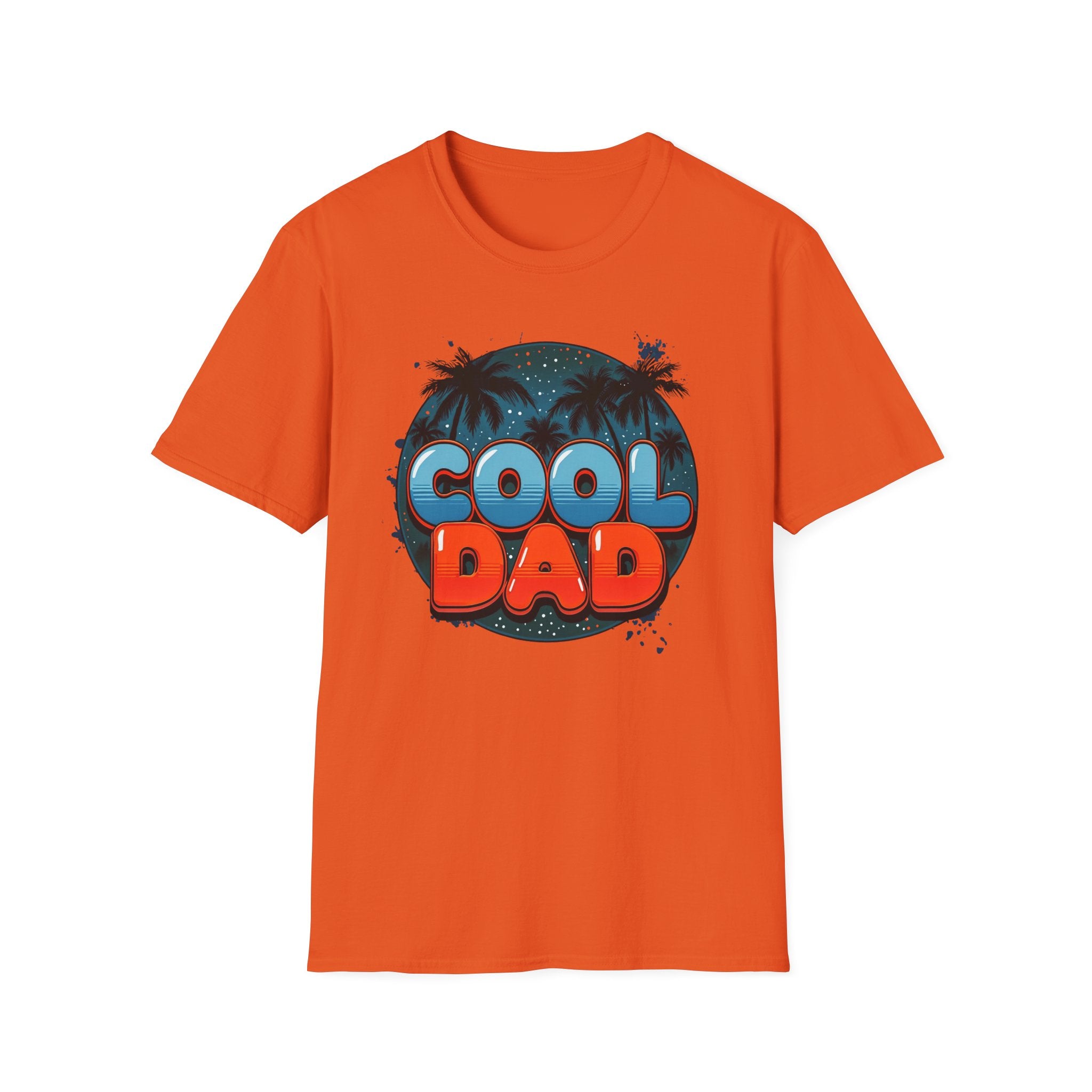 Cool Dad Graphic T-Shirt — Vintage Tropical Palm Beach Father’s Day Tee