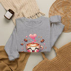 Espresso Yourself Cute Coffee Crewneck Sweatshirt