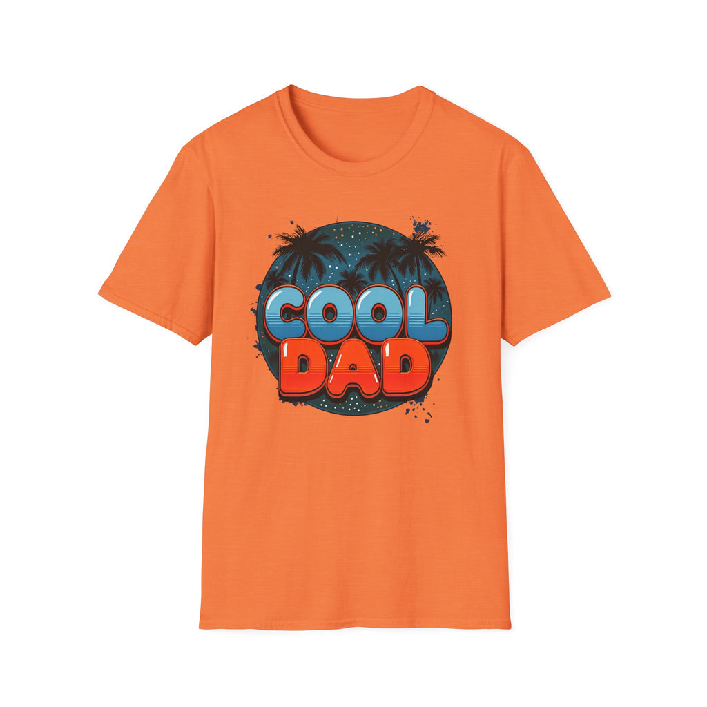 Cool Dad Graphic T-Shirt — Vintage Tropical Palm Beach Father’s Day Tee