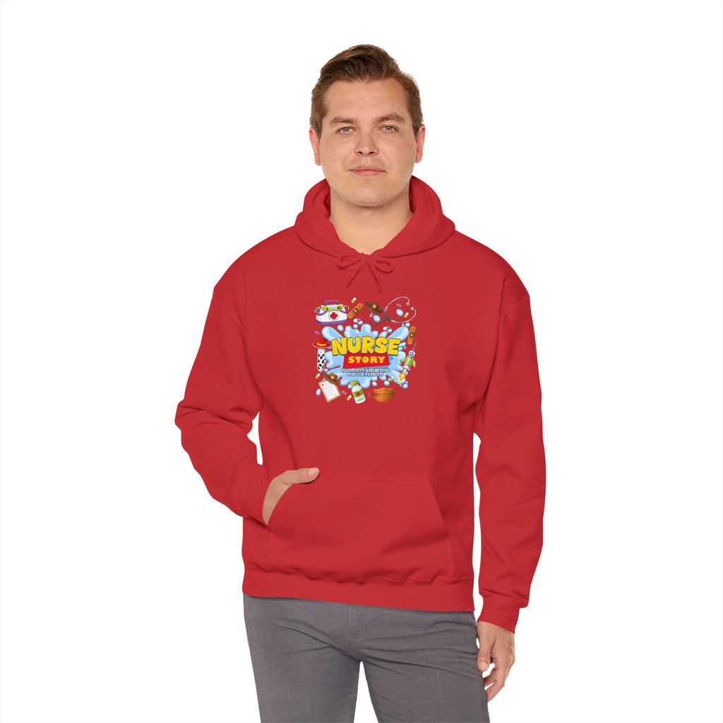 Nurse Story Hoodie – Cute 'Nurse Story' Medical Team Pullover