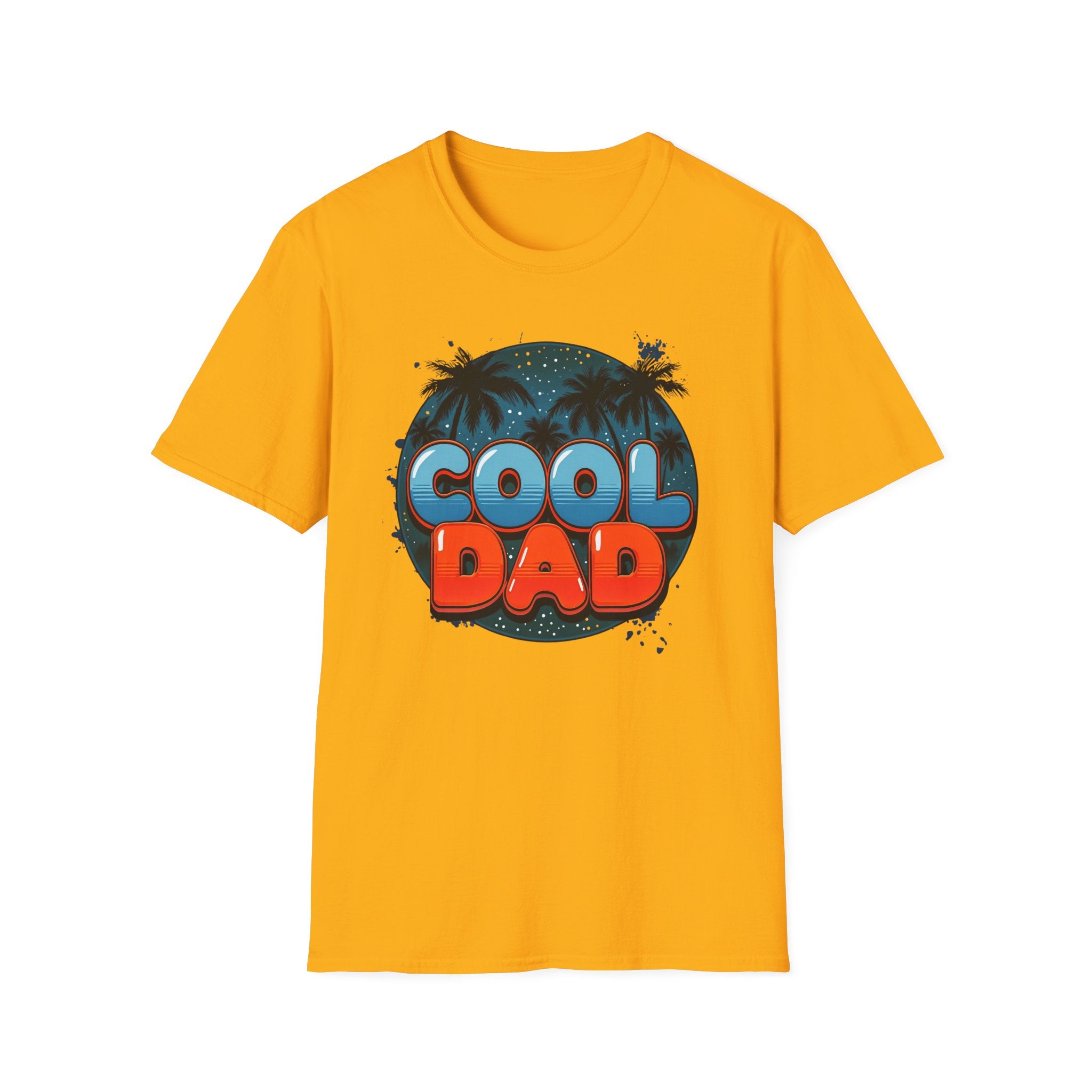 Cool Dad Graphic T-Shirt — Vintage Tropical Palm Beach Father’s Day Tee