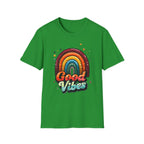 Good Vibes Retro Rainbow T-Shirt