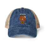 Unapologetically Dope Black Nurse - Women's Washed Mesh-Ponytail Back Cap