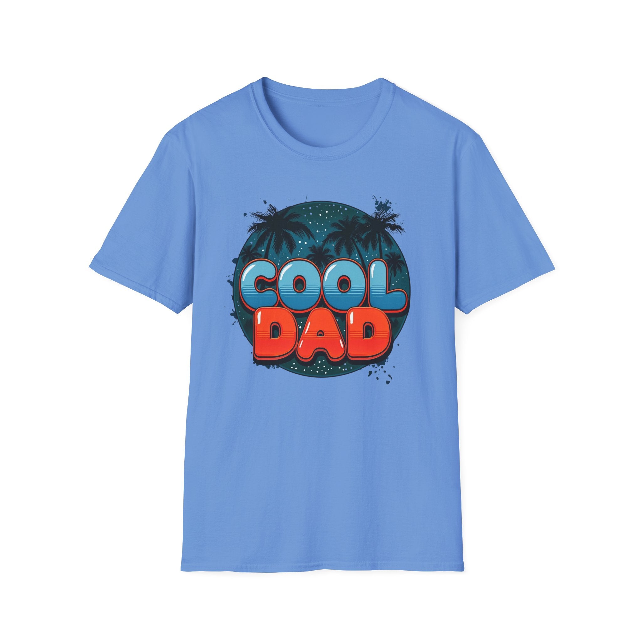 Cool Dad Graphic T-Shirt — Vintage Tropical Palm Beach Father’s Day Tee