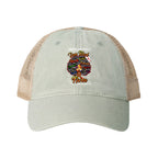 Unapologetically Dope Black Nurse - Washed Mesh-Ponytail Back Cap