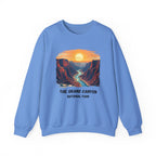 Grand Canyon National Park Crewneck Sweatshirt — Scenic Sunset Canyon Graphic