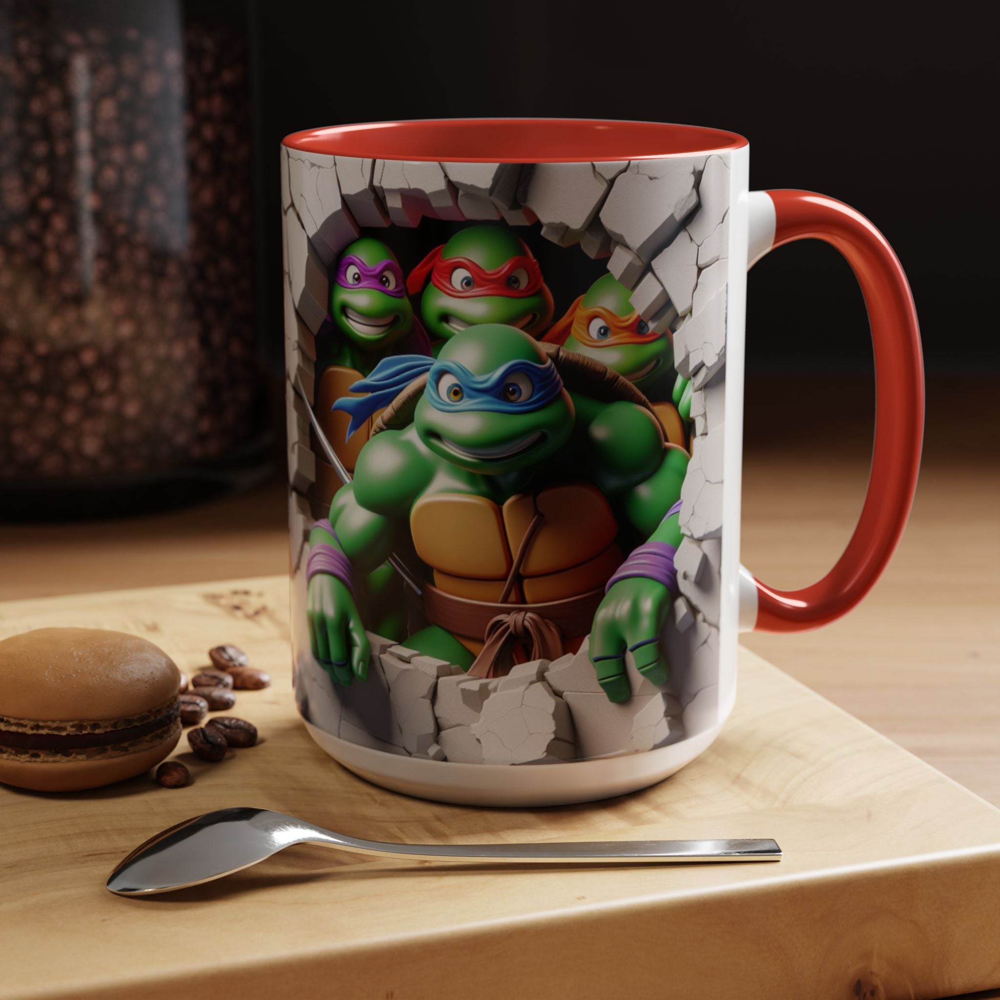 Teenage Mutant Ninja Turtles "Break Through" Coffee Mug – 11/15oz