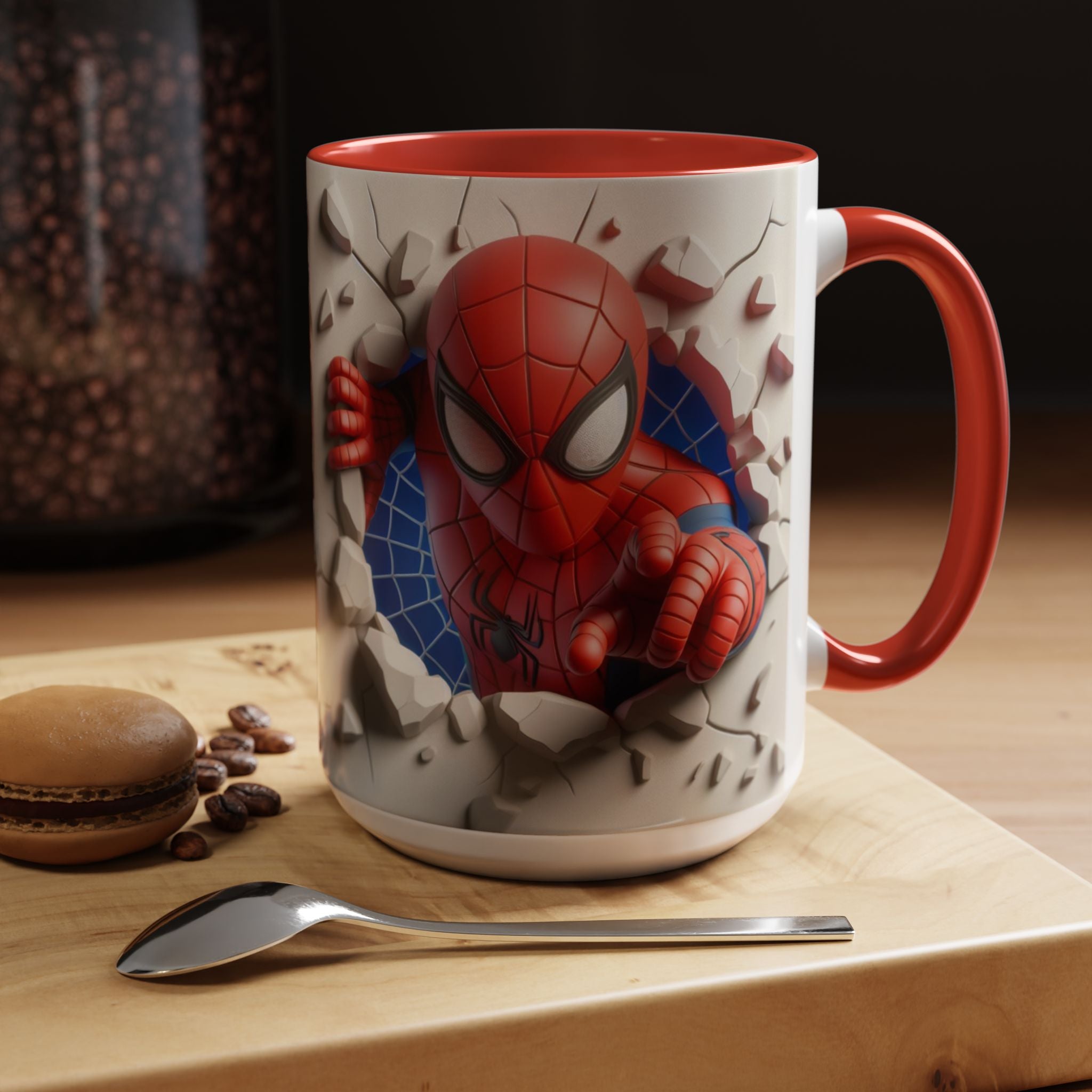Spider-Man "Break Through" Accent Coffee Mug (11/15oz)