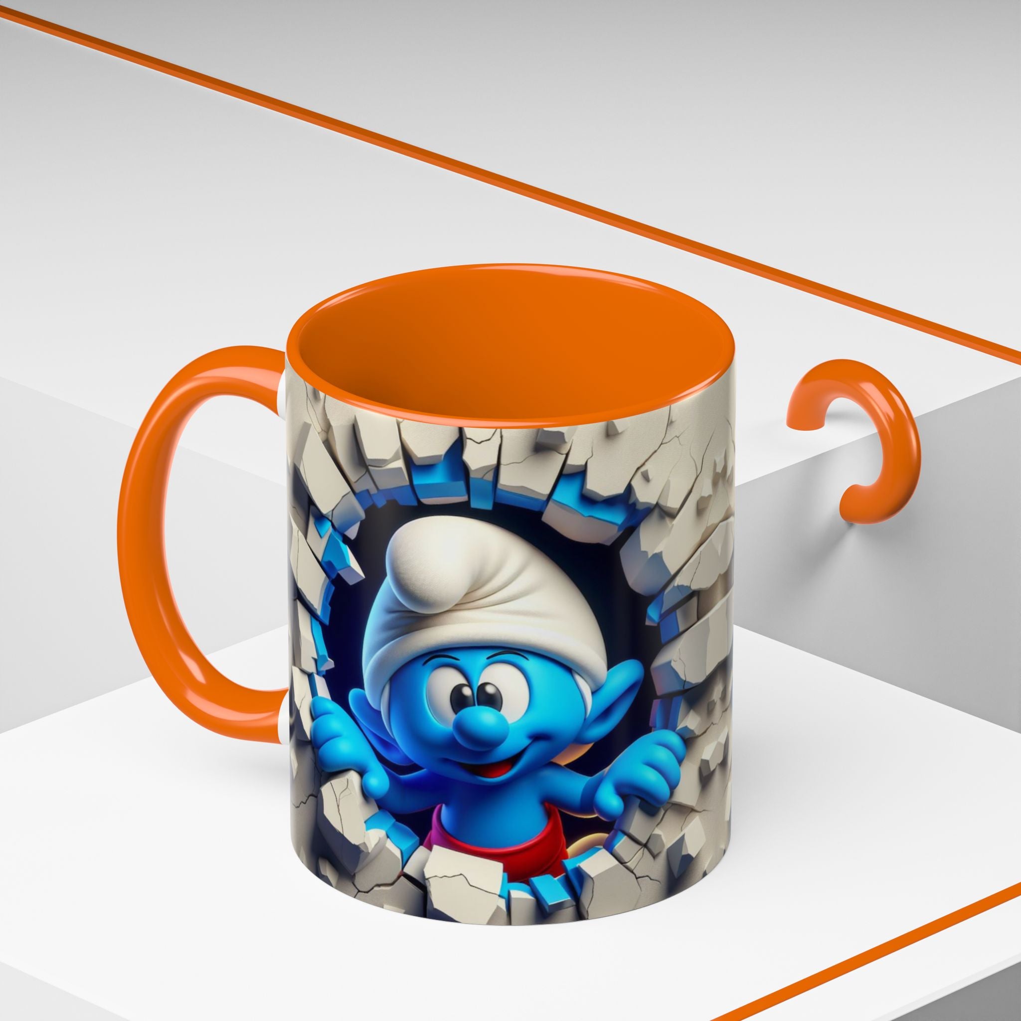 Smurf Breakthrough Coffee Mug — Ceramic 11/15oz