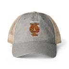 Unapologetically Dope Black Nurse - Women's Washed Mesh-Ponytail Back Cap