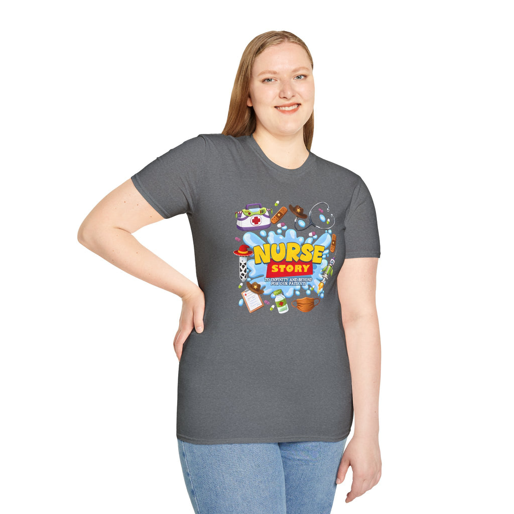 Nurse Story T-Shirt — Cute Colorful Nursing Gifts for Nurses & Nursing Students
