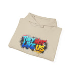 They Not Like Us Hoodie – Graffiti Streetwear Pullover Hoodie