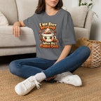 “I Will Start Working When My Coffee Does” Cute Kawaii Coffee Shirt — Coffee T‑Shirt