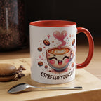 Espresso Yourself Coffee Mug — Cute Kawaii Cup Accent Mug (11/15oz)