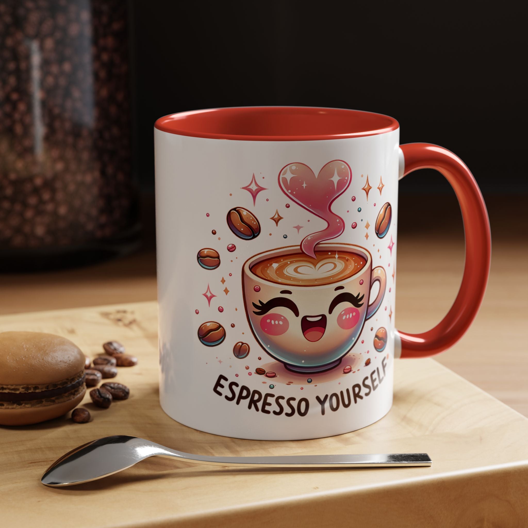 Espresso Yourself Coffee Mug — Cute Kawaii Cup Accent Mug (11/15oz)