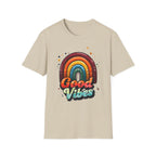 Good Vibes Retro Rainbow T-Shirt