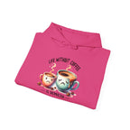 “Life Without Coffee Is Depresso” Cute Cartoon Coffee Hoodie — Coffee Lovers Hoodie