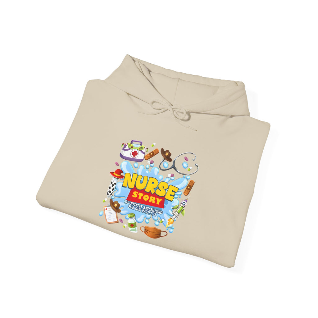 Nurse Story Hoodie – Cute 'Nurse Story' Medical Team Pullover