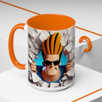 Johnny Bravo Breakthrough Coffee Mug (11oz & 15oz)