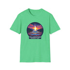 Yellowstone National Park Tee — Geyser Sunset Graphic T-Shirt