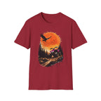 Off-Road Jeep Sunset T-Shirt — Adventure Forest Graphic Tee