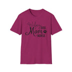Wifey Dog Mom Nurse T-Shirt – Cute Paw Print Shirt for Nurses & Dog Lovers