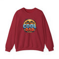 Cool Dad Crewneck Sweatshirt — Retro Sunshine Palm Beach Graphic