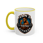 Van's Total Fitness Logo Mug - Accent Rim & Handle 11oz/15oz