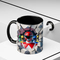 Power Rangers Coffee Mug — Retro Superhero Team Design (11/15 oz)