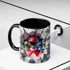 Power Rangers Coffee Mug — Retro Superhero Team Design (11/15 oz)
