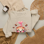 Espresso Yourself Cute Coffee Crewneck Sweatshirt