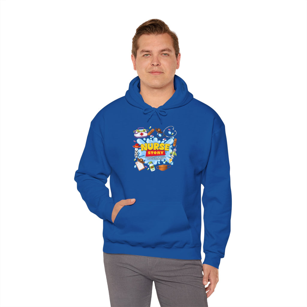 Nurse Story Hoodie – Cute 'Nurse Story' Medical Team Pullover
