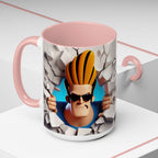 Johnny Bravo Breakthrough Coffee Mug (11oz & 15oz)