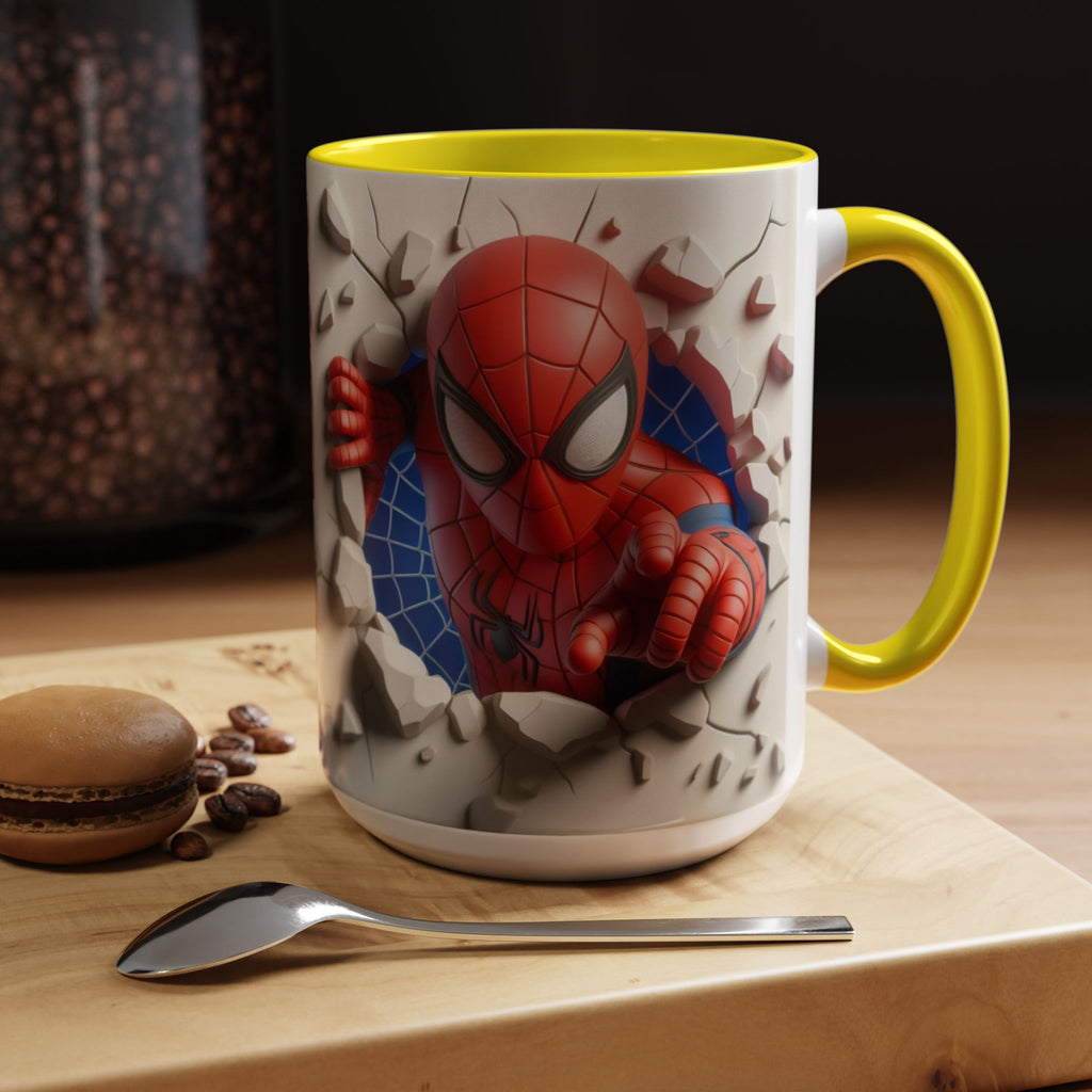 Spider-Man "Break Through" Accent Coffee Mug (11/15oz)