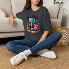 Alexa Coffee Robot T‑Shirt — Cute Brew Me Coffee Tee for Coffee Lovers