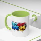 They Not Like Us Coffee Mug — Graffiti Accent Mug (11/15oz)
