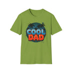 Cool Dad Graphic T-Shirt — Vintage Tropical Palm Beach Father’s Day Tee