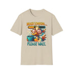 T-Shirt — ‘Brain Loading... Please Wait’ Funny Exhausted Coffee Tee