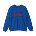 Crewneck Sweatshirt "Love More, Worry Less" – Casual Cozy Sweatshirt