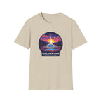 Yellowstone National Park Tee — Geyser Sunset Graphic T-Shirt