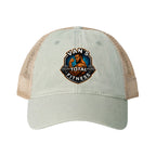 Van's Total Fitness Washed Mesh- Ponytail Back Cap