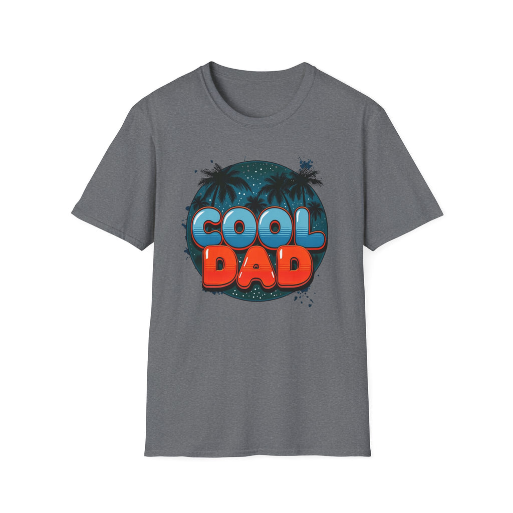 Cool Dad Graphic T-Shirt — Vintage Tropical Palm Beach Father’s Day Tee