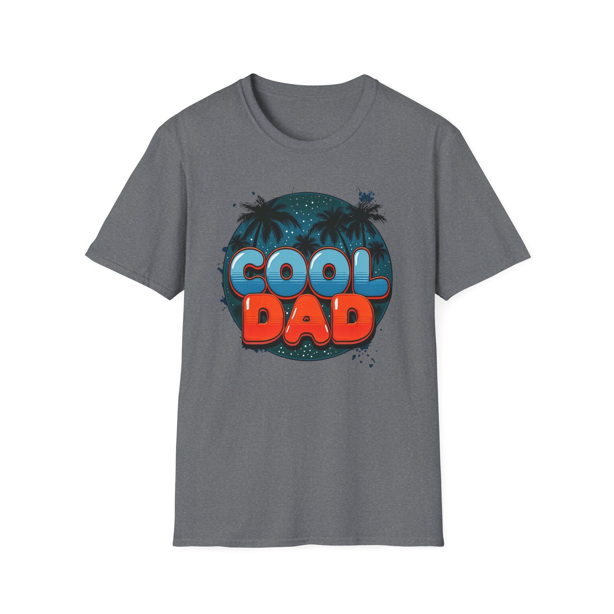 Cool Dad Graphic T-Shirt — Vintage Tropical Palm Beach Father’s Day Tee