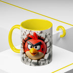 Angry Bird "Break Through" Accent Coffee Mug (11/15oz)