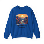 Grand Canyon National Park Crewneck Sweatshirt — Scenic Sunset Canyon Graphic