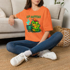Sip Happens Frog T-Shirt — Funny Coffee Lover Tee