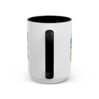 Coffee Mug — "My Blood Type Is Coffee" Accent Ceramic Mug (11/15oz)