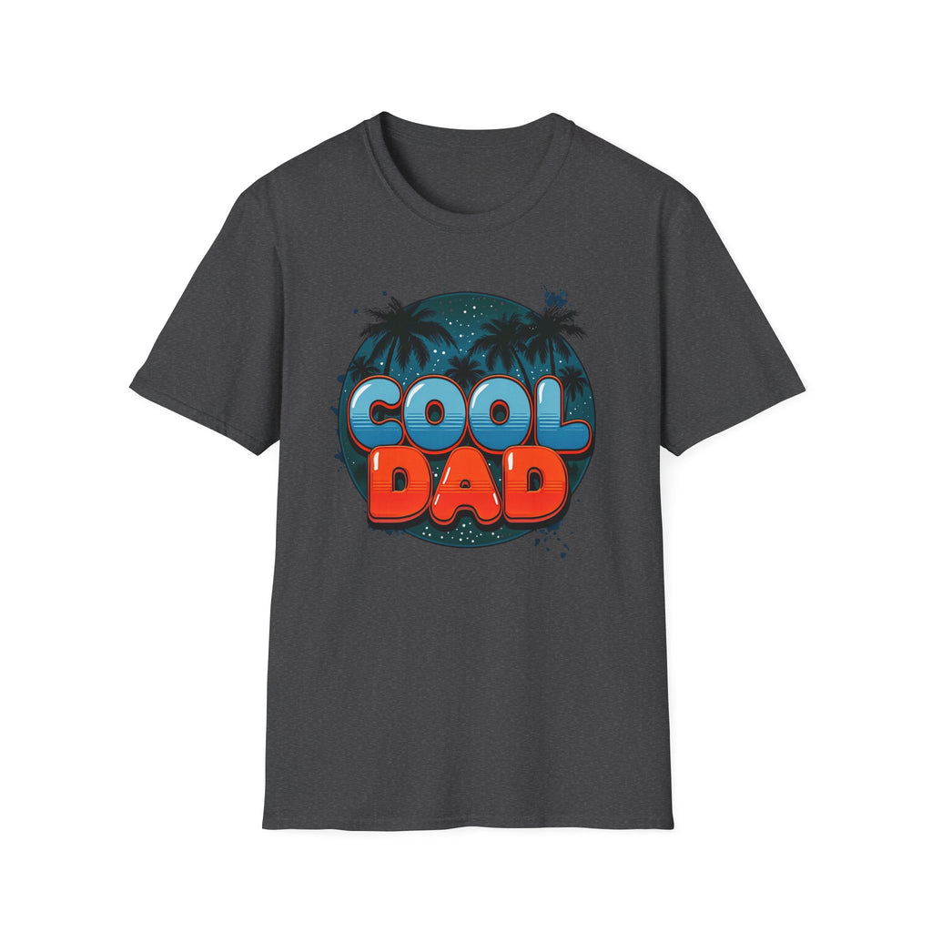 Cool Dad Graphic T-Shirt — Vintage Tropical Palm Beach Father’s Day Tee